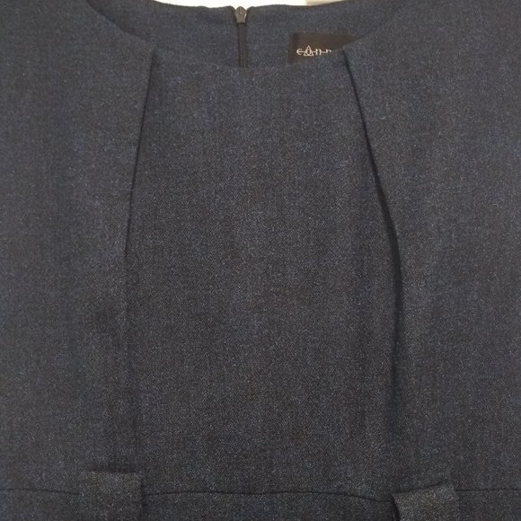 Blue Bodycon Cap Sleeve Dress Size 12 - Picture 4 of 5